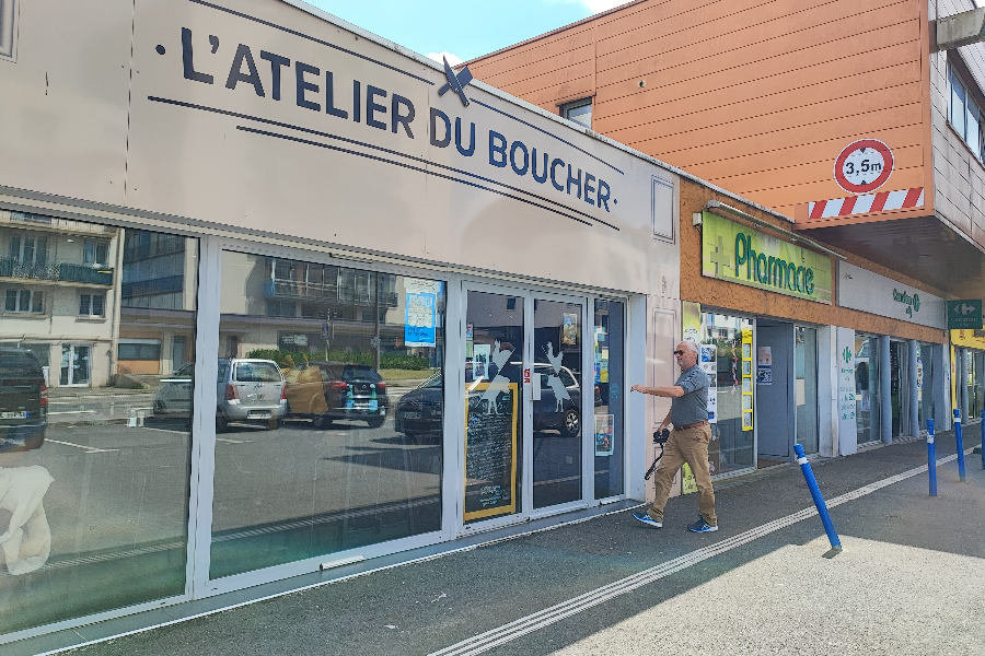 L'Atelier du Boucher est situé à Brest au 7 boulevard Léon-Blum. - ©Enora Heurtebize