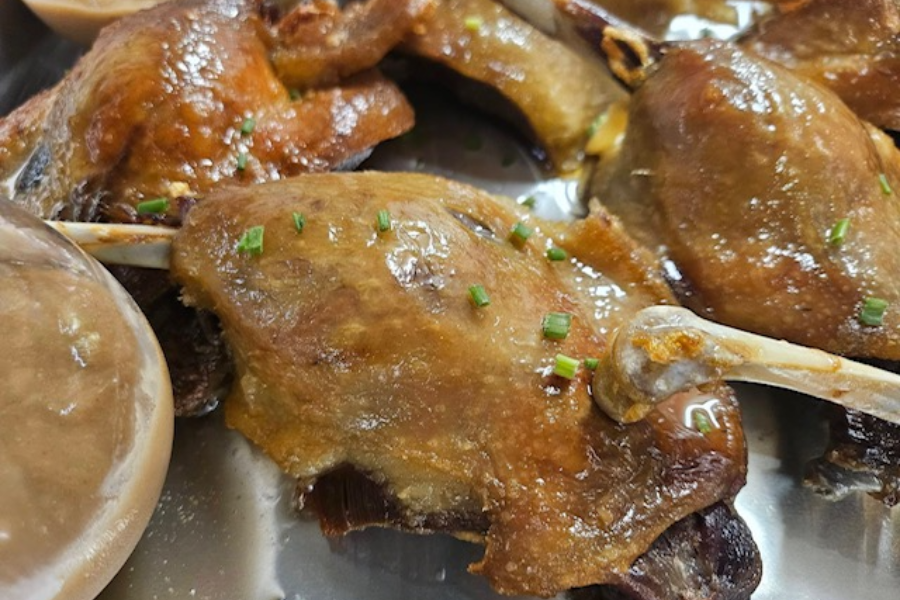 Confit de canard maison - ©Le Corgnacois