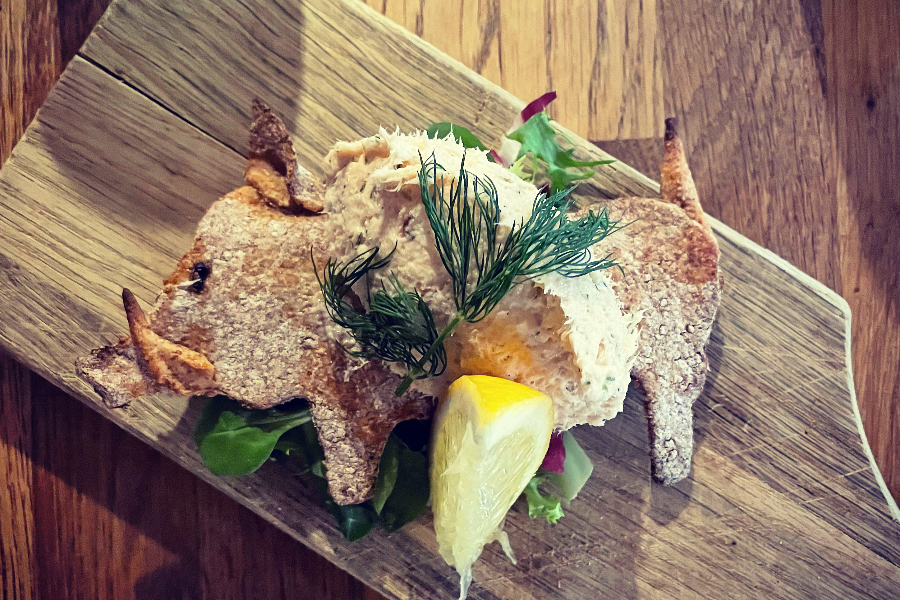 Wild boar Swedish Stockholm Swedish cuisine crackers
