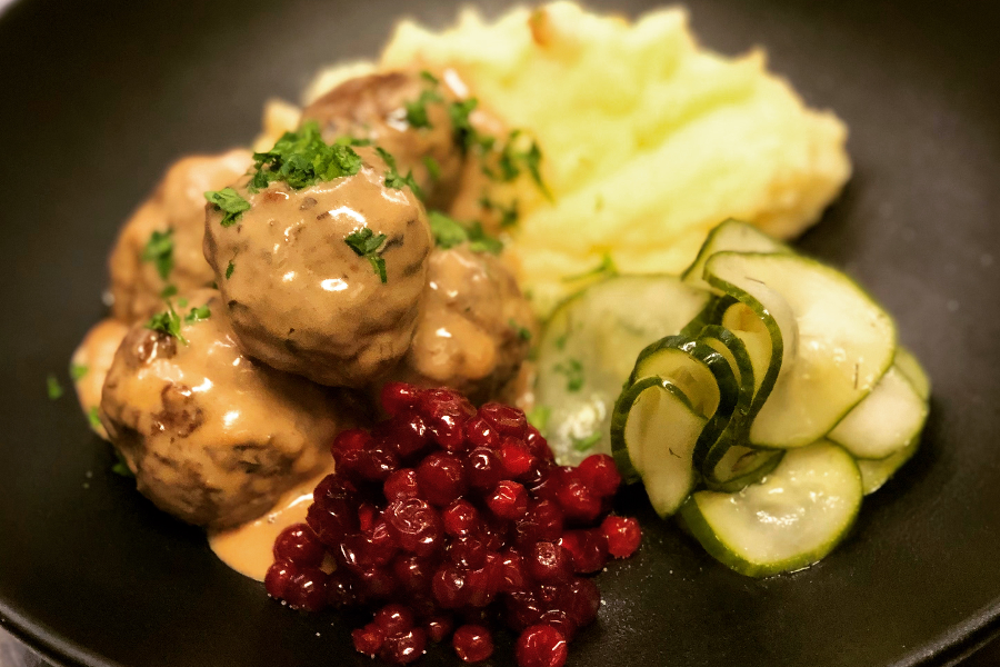 Meatballs wild boar