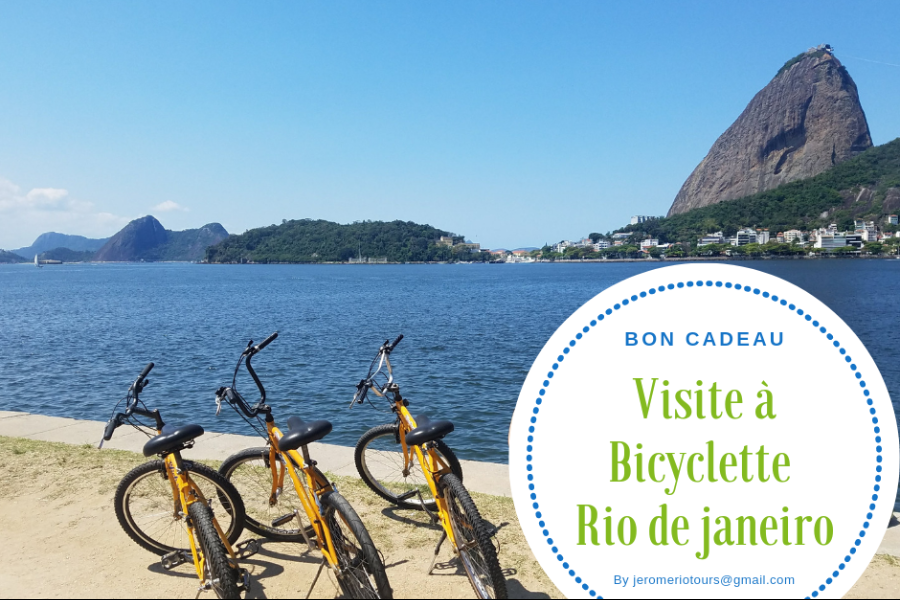 Offrez un bon cadeau à vos amis durant leur voyage ! Visite guidée à vélo de Rio, le meilleur moyen de ressentir le quotidien des cariocas - ©jerome rio tours