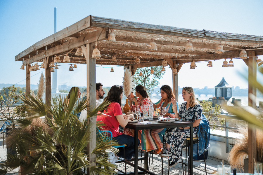 Tchanqué Bordeaux - Rooftop - Bar - Restaurant