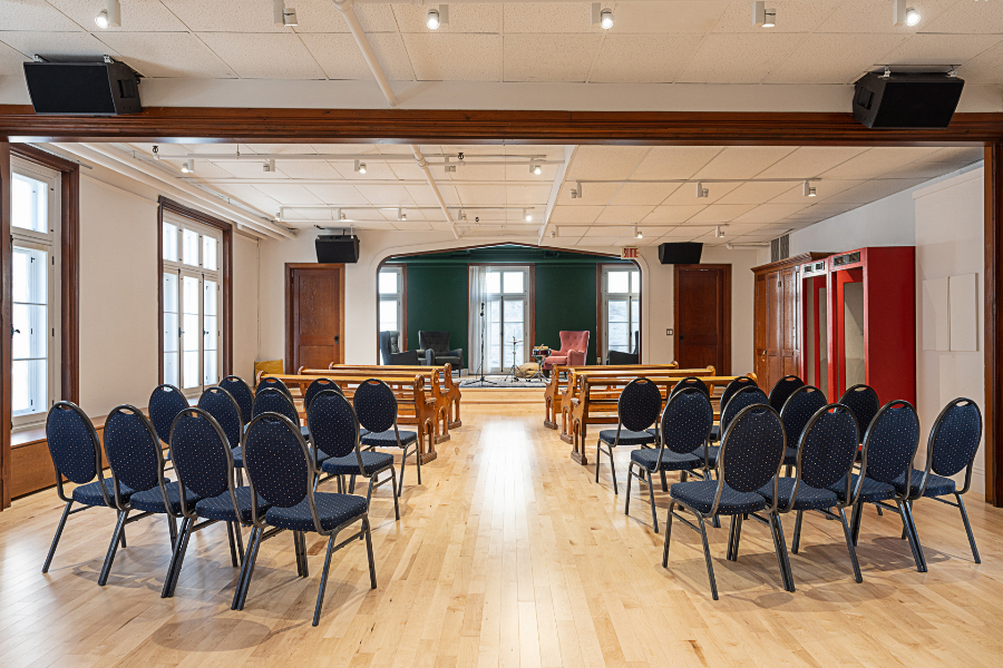 Notre salle polyvalente est disponible à la location toute l’année. C’est l’endroit idéal pour une variété d’événements!