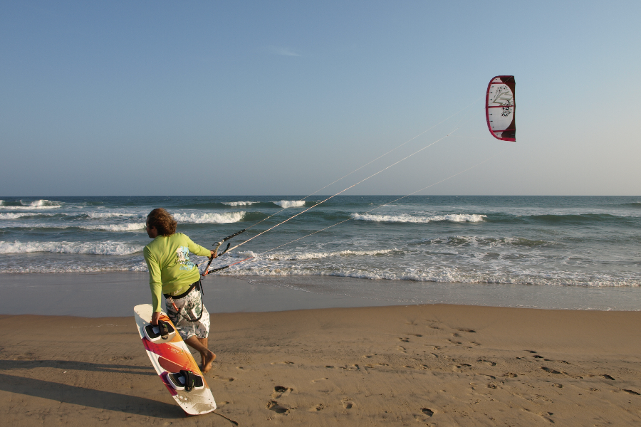 Session de kite surf - ©Naara Eco_lodge & Spa