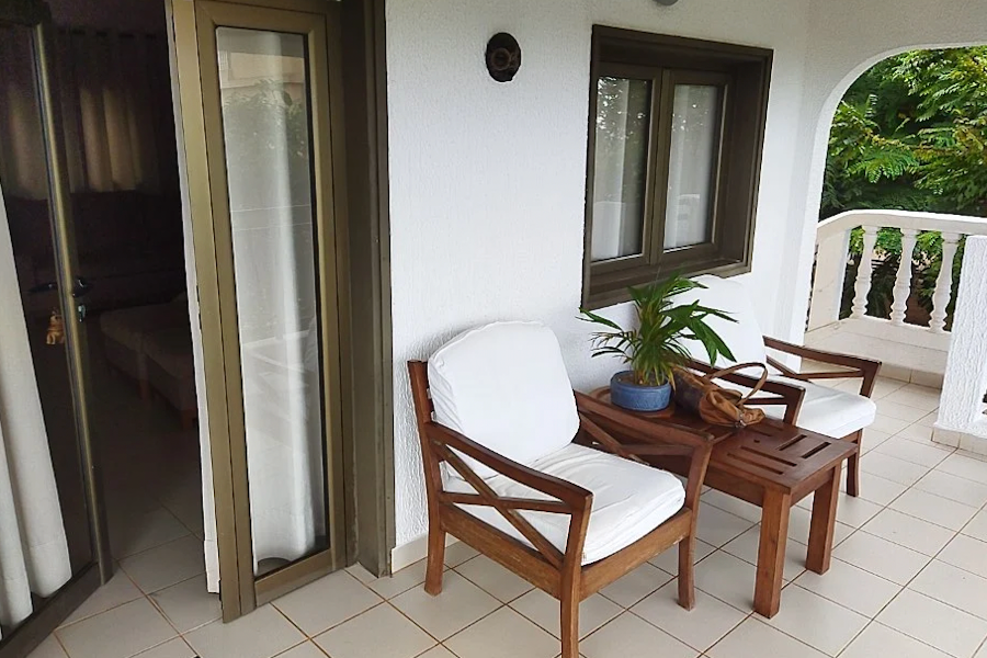 Terrasse privative chambre standard - Eden Roc San Pedro