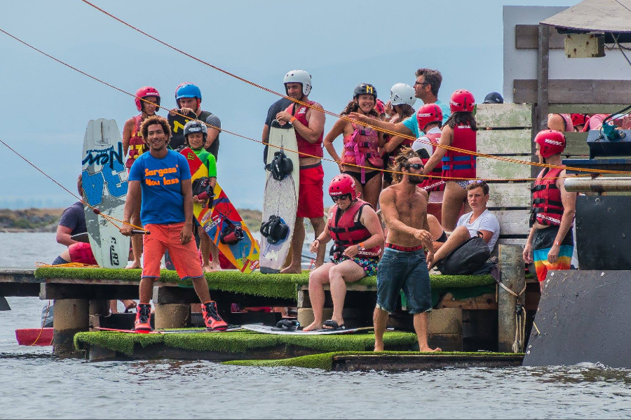 ambiance sur le ponton