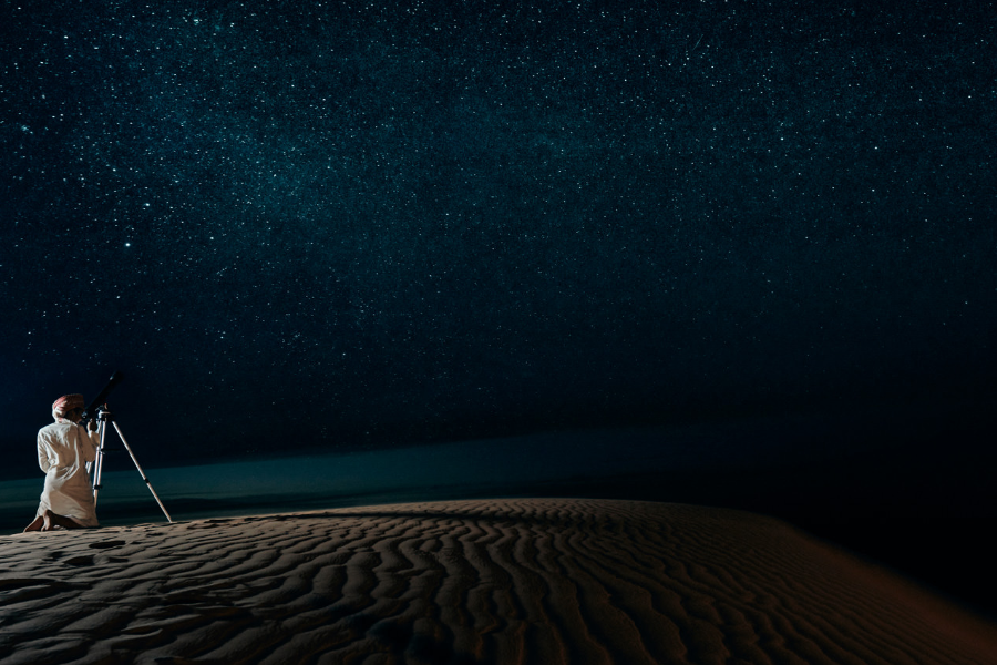 Observation des étoiles - Magic Camps Wahiba Sands, Oman - ©©Karim Hesham/Magic Camps