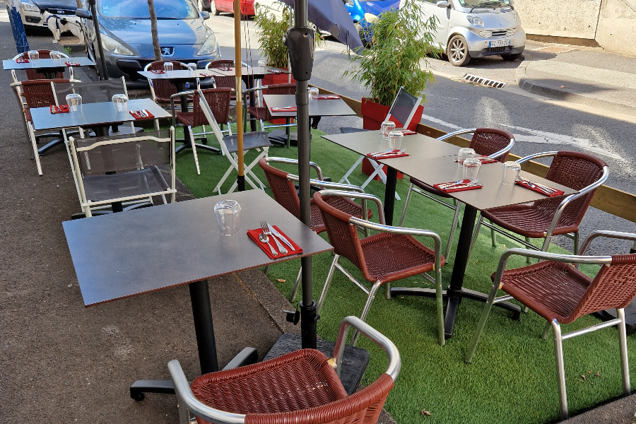 La terrasse