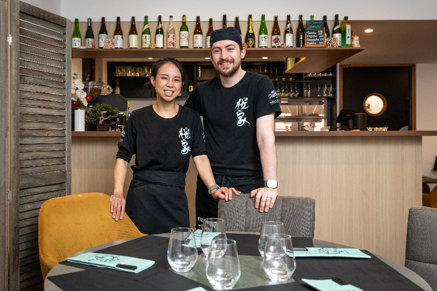 Nanaka et Vincent Le Bohec