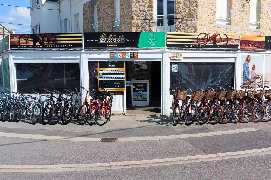 boutique location vélo Carnac - ©véloc'ouest