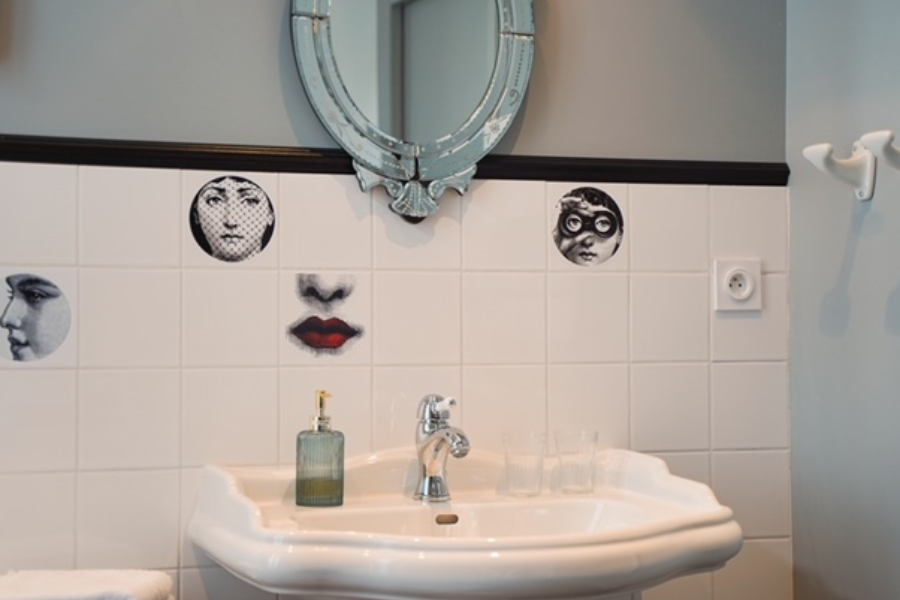 Salle de bain Barocco - ©La villa Marguerite