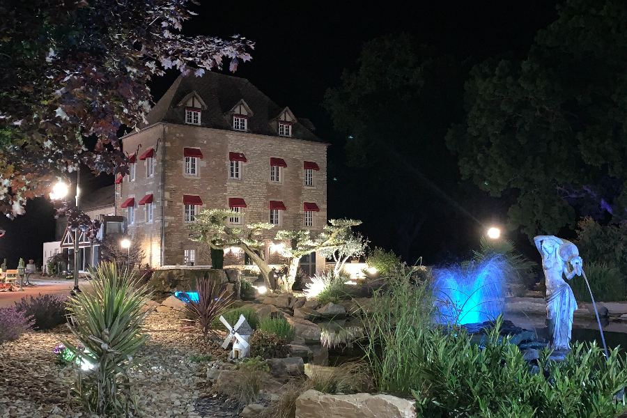 Le Moulin d'Hauterive nuit - ©Le Moulin d'Hauterive
