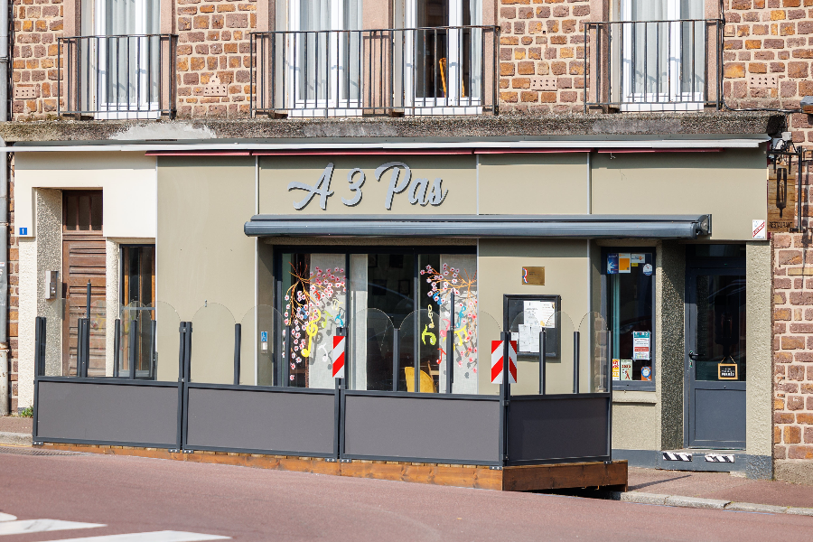 Restaurant A 3 Pas labélisé Manche Terroirs - ©a3pas