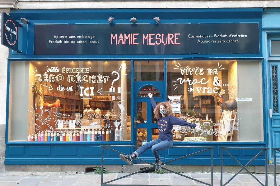 Retrouvez votre épicerie Mamie Mesure au 40 rue d'Antrain ! - ©Bérangère de CLERCK