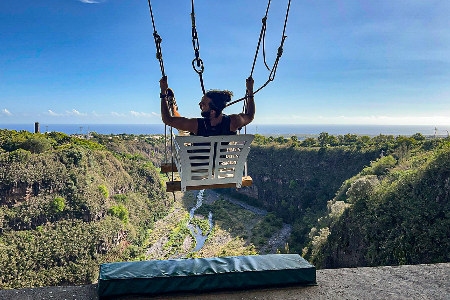 Balançoire aérienne - ©Vertikal Jump Réunion