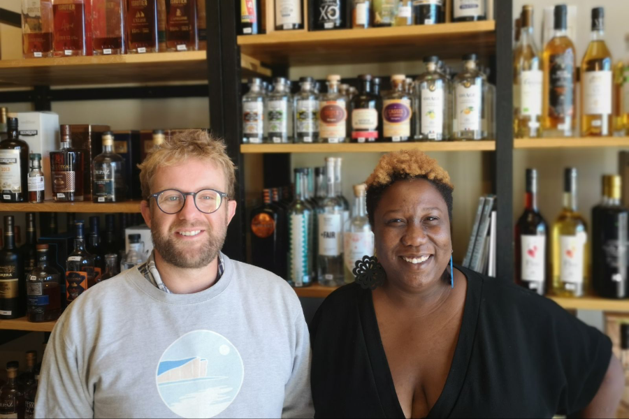 Cécile et François, les patrons du Dit-Vin - ©Le Dit-Vin