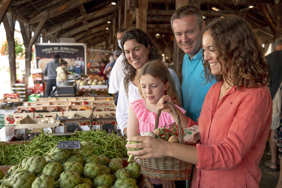 Marché de châtillon sur ch - ©Daniel GILLET