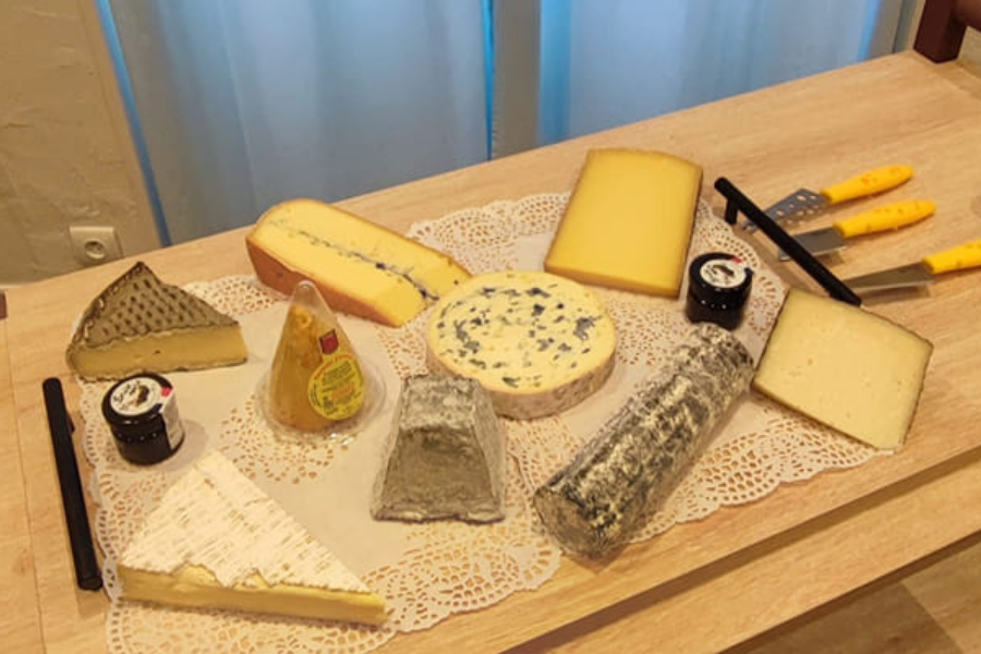 Une belle variété de fromages - ©Le P'tit Pont