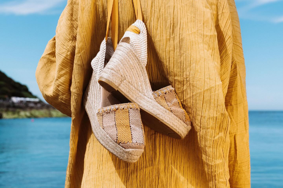 Espadrille Par Nicole Paries