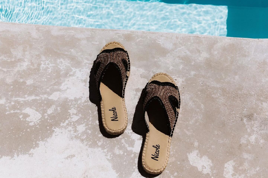 Espadrille Par Nicole Paries