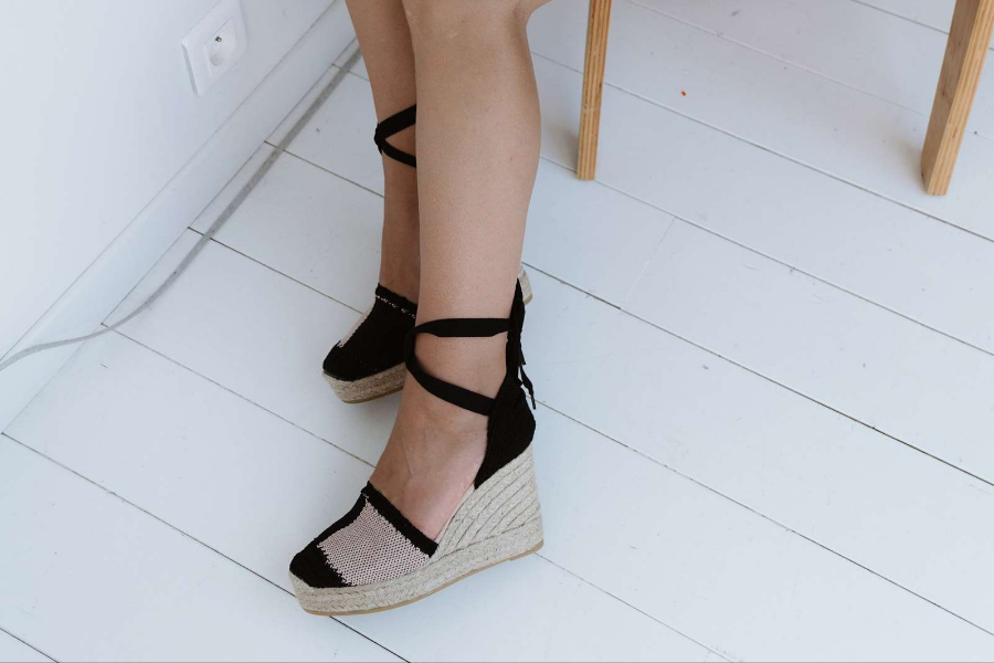 Espadrille Par Nicole Paries