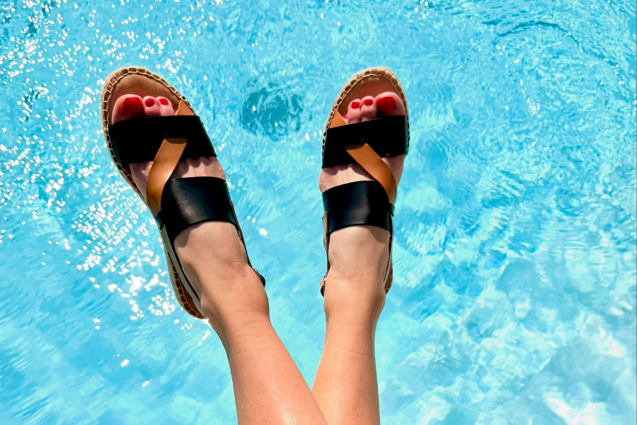 Espadrille Par Nicole Paries