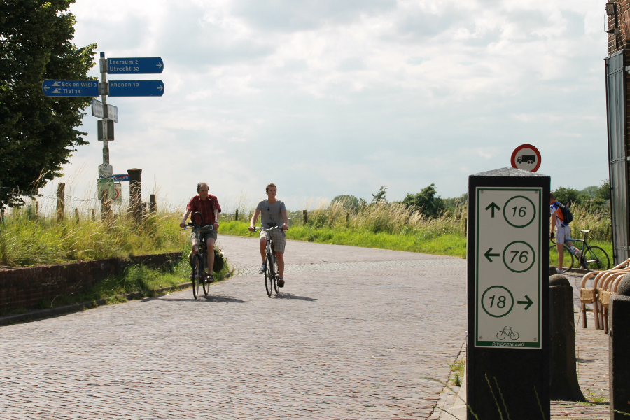 Signes de vélo Pays-Bas