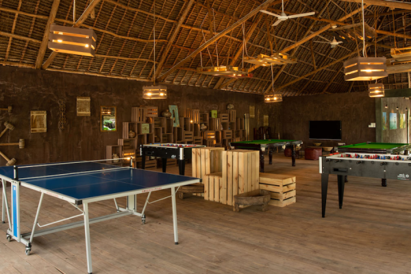 Fun Beach Hotel Games Room