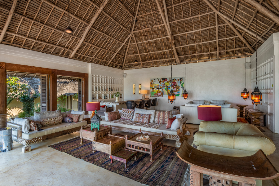 Qambani Luxury Resort living room