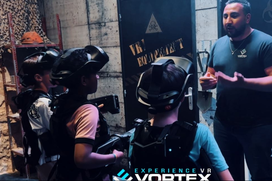 Briefing chez Vortex Experience