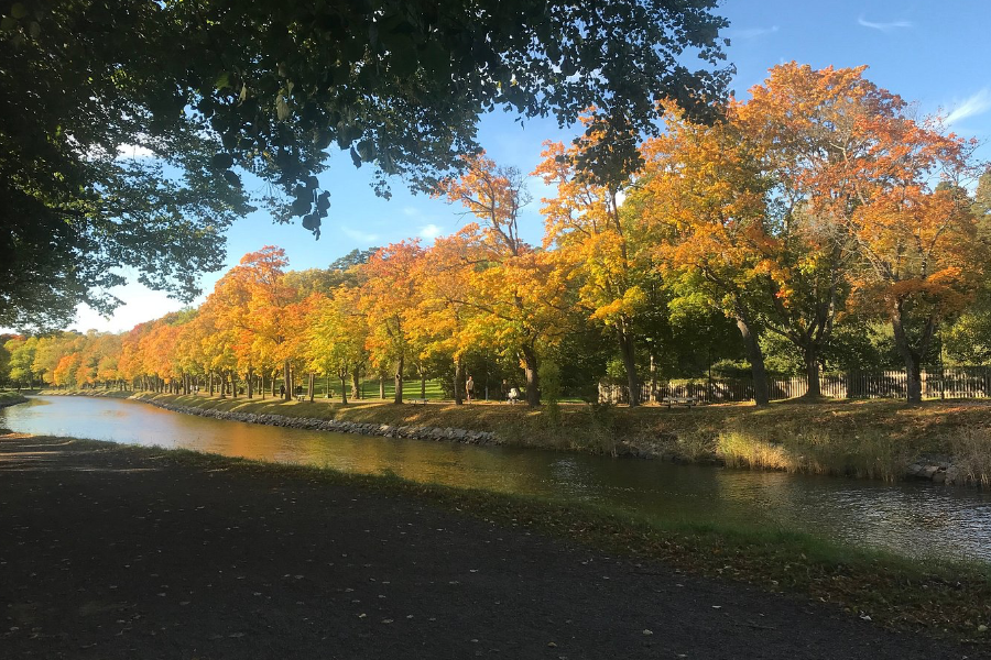 Le long du canal de Djurgården - ©Isabelle Allard