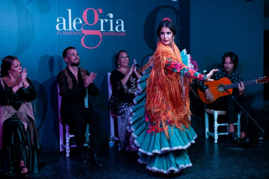 Danse flamenco live Málaga - ©Tablao flamenco Alegria
