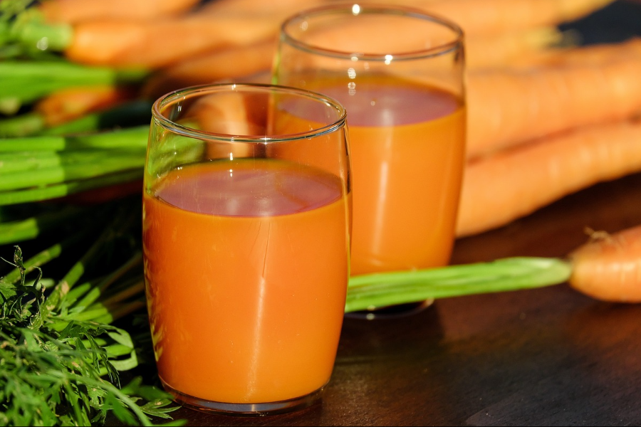 jus de carottes Pique-Prune