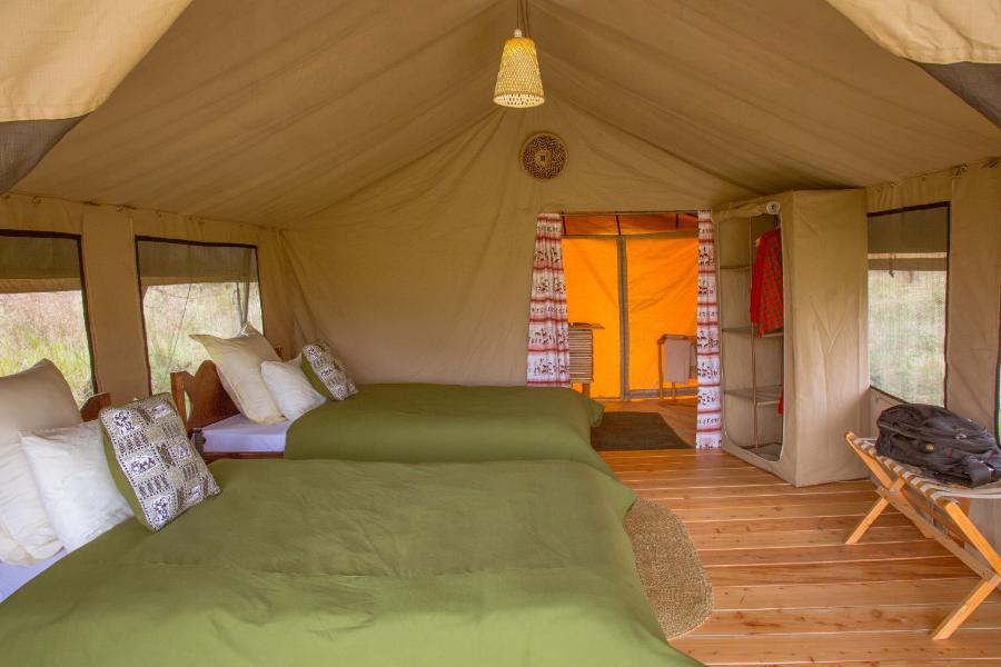 Guest Rooms in Ngorongoro & Serengeti Kuhama Camp - ©TNS Hospitality