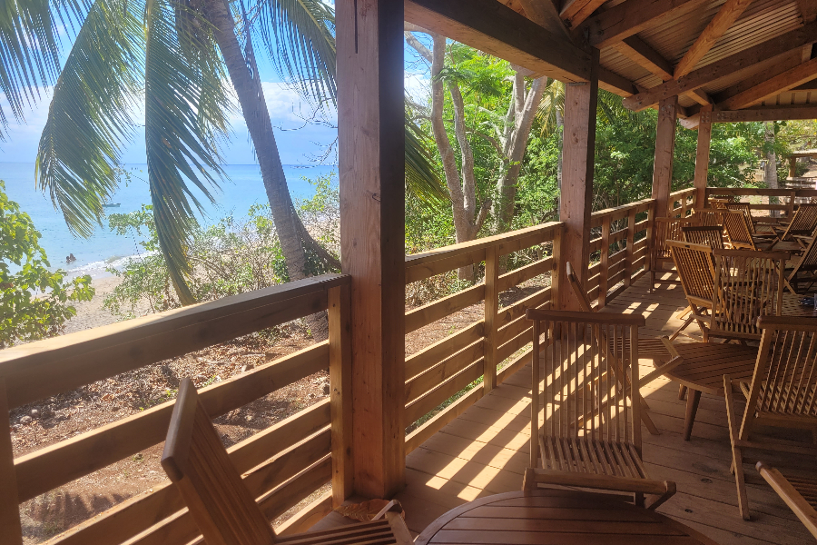 Terrasse resto Case Robinson