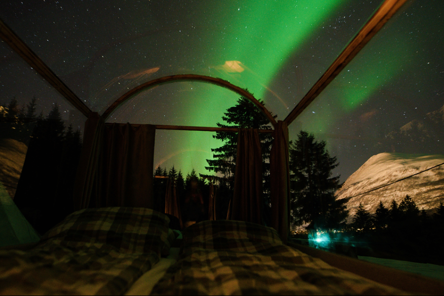 View from Northern Lights Cabin - ©Roy Sætre