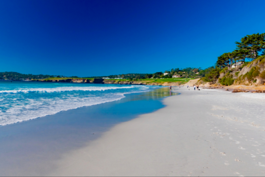 Carmel beach en Californie - ©-