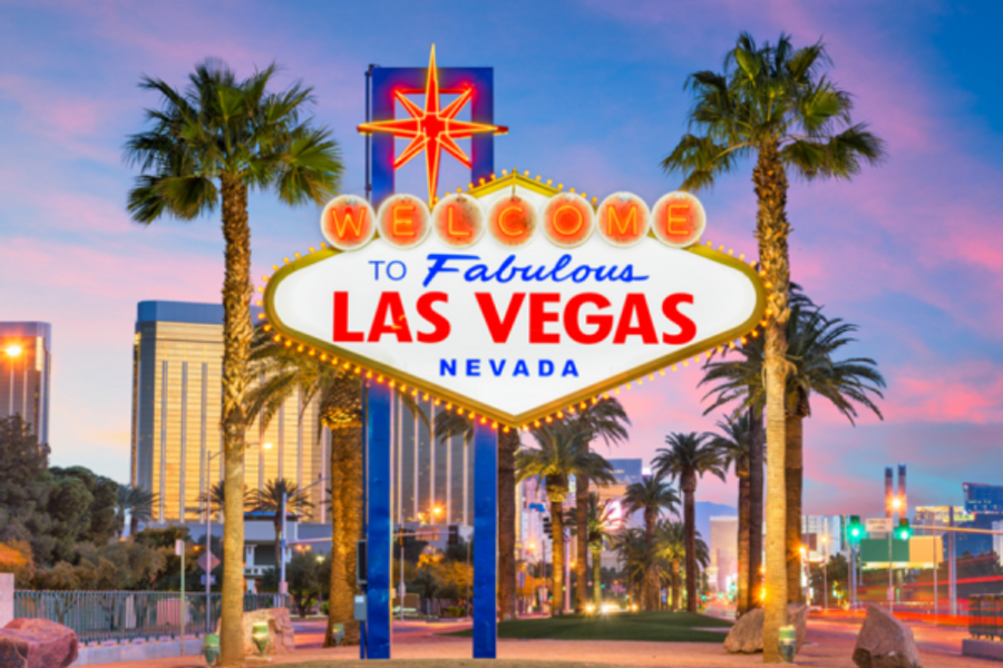 Panneau Welcome to Fabulous Las Vegas - ©-