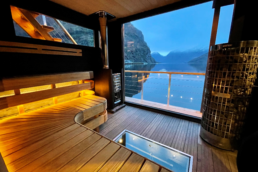Fjord sauna - ©Flåmsbrygga