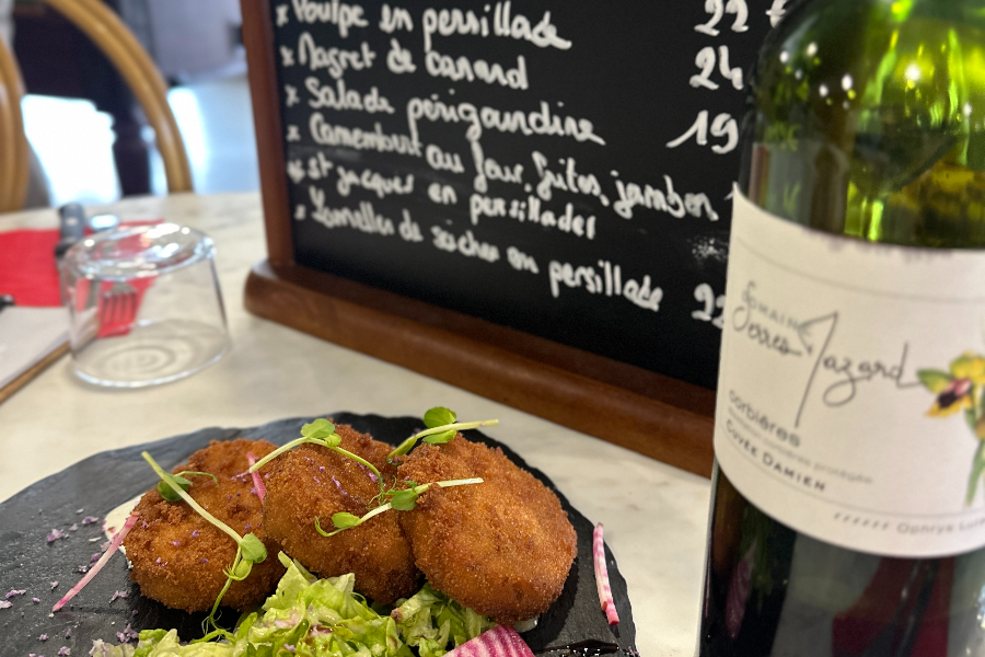 Croquette de pied de cochon - RESTAURANT LA VIEILLE DAME