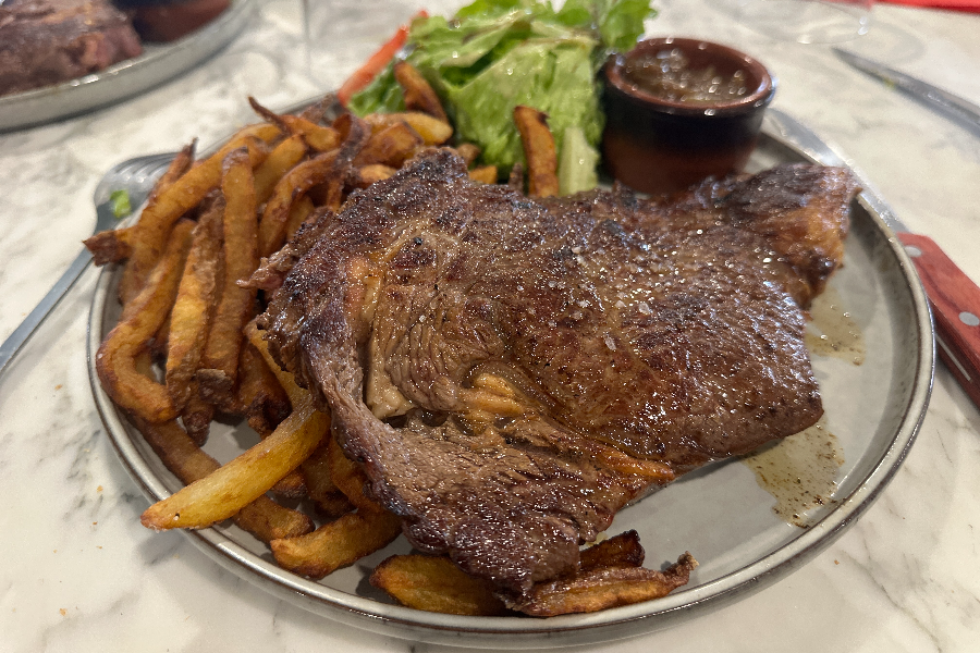 L'entrecôte - RESTAURANT LA VIEILLE DAME