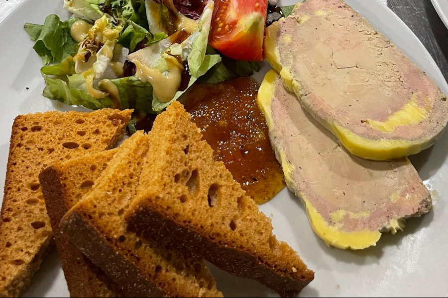 Foie gras maison - RESTAURANT LA VIEILLE DAME