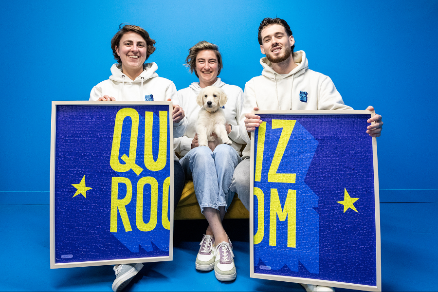 La team de Quiz Room Rennes