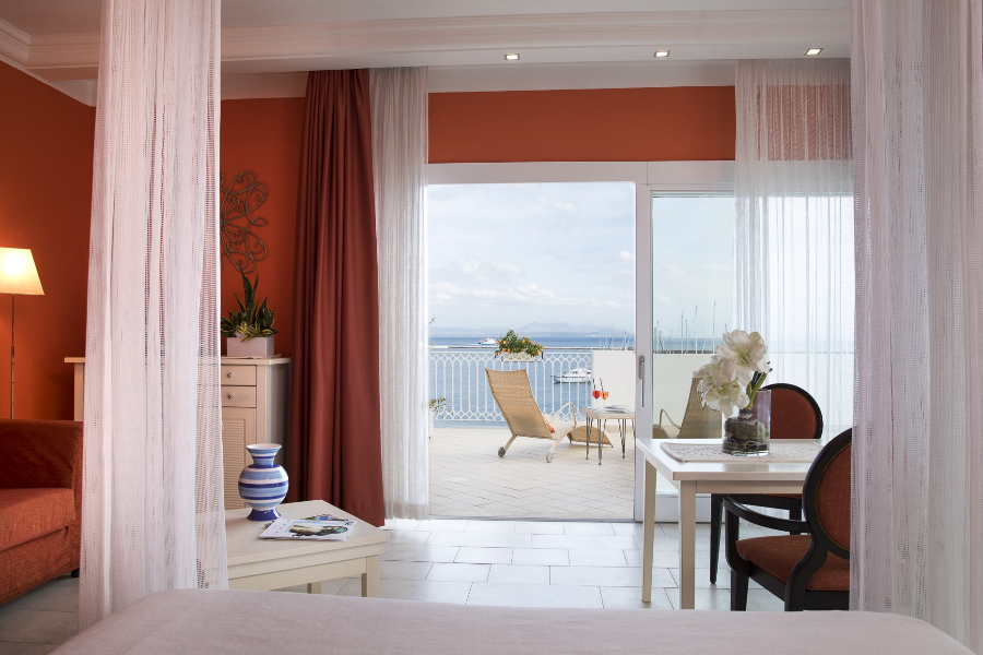 Lu'Hotel Carbonia chambre avec balcon - ©Lu'Hotel Carbonia