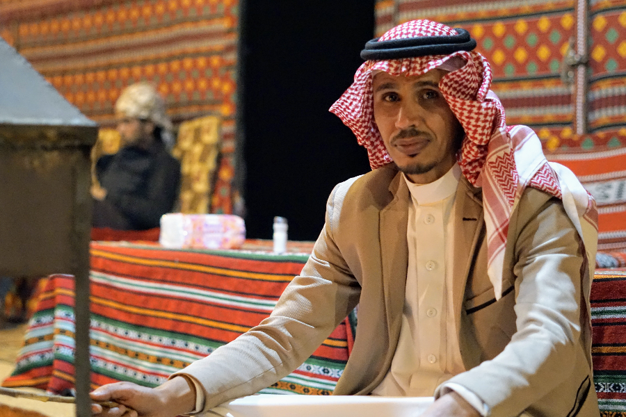 Radi Oudeh, le directeur de Wadi Rum Nature Tours