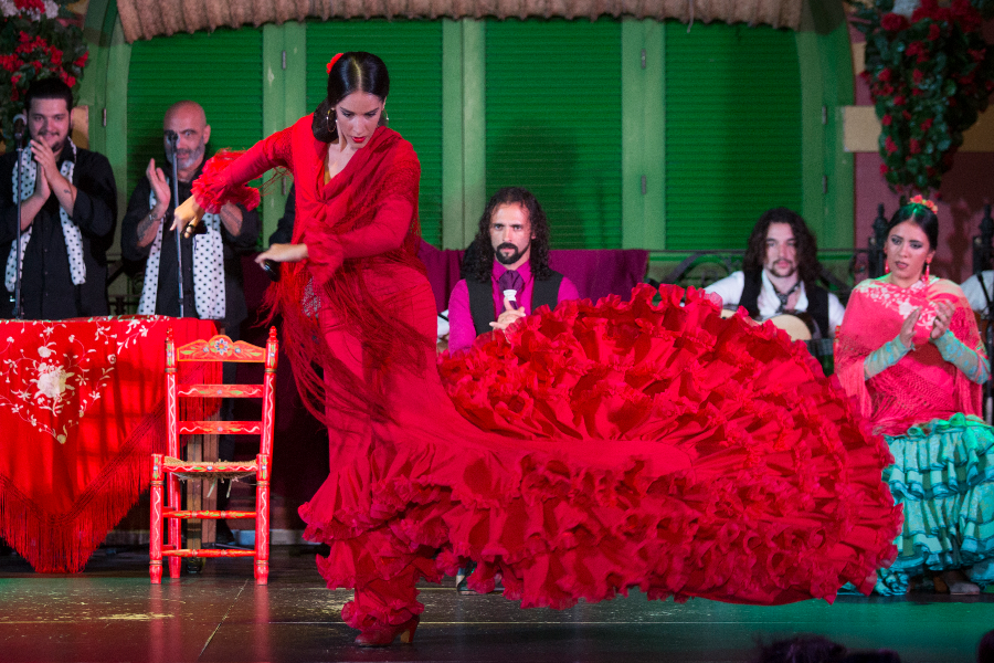 Espectáculo de flamenco - ©El Palacio Andaluz