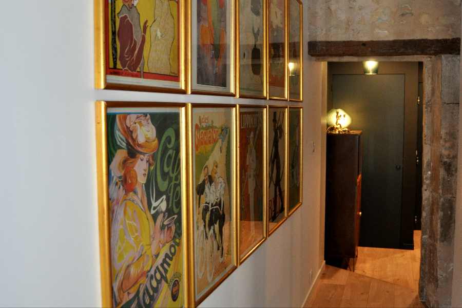 couloir, chambre Euphorbe - ©aunoeudvert