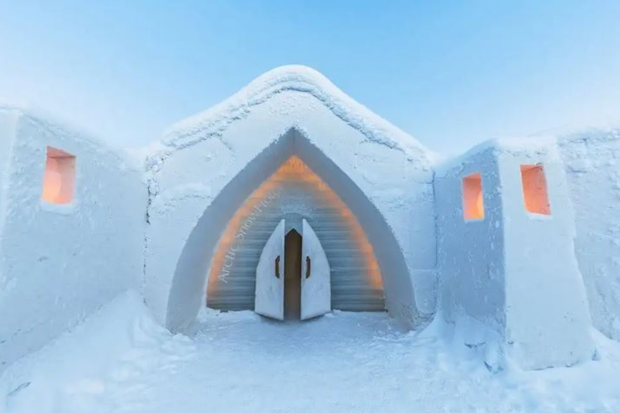 Hôtel de glace à Rovaniemi - ©Arctic Attitude