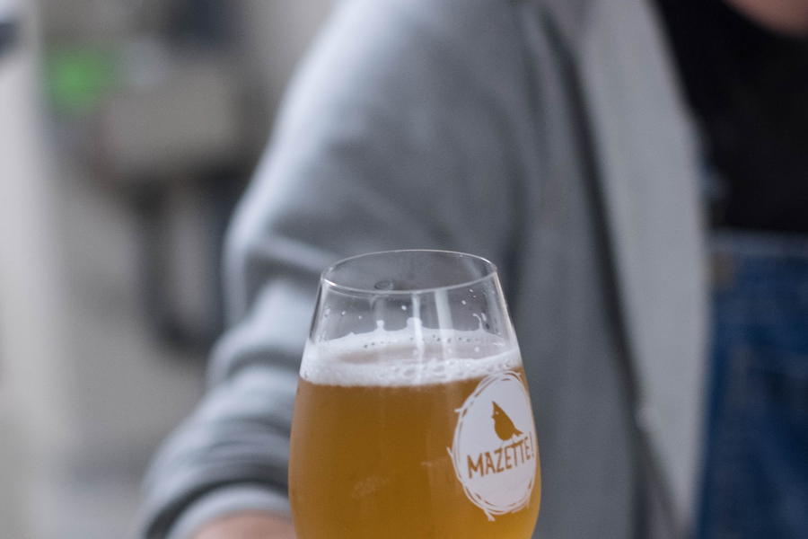 dégustation d'une bonne bière