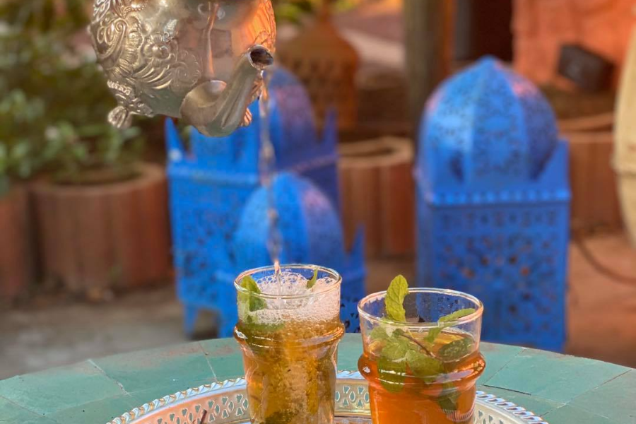 thé à la menthe - ©little marrakech